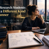 Why Research Students Need a Different Kind of Planner