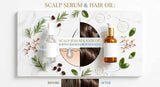 Premium comparison of scalp serum and hair oil for healthier hair growth and hair care.