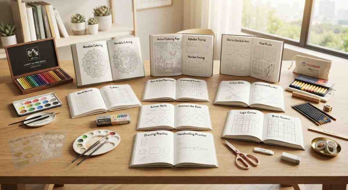 Activity & Coloring Books