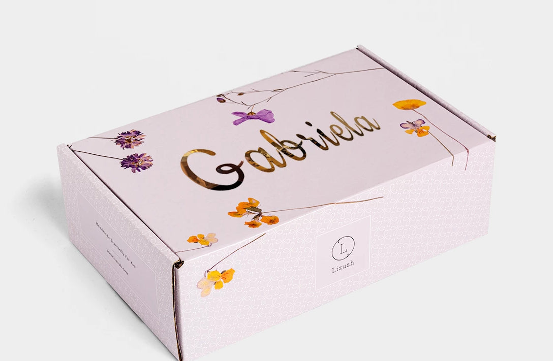 Spa Gift Box, Of Natural Lavender For Bath