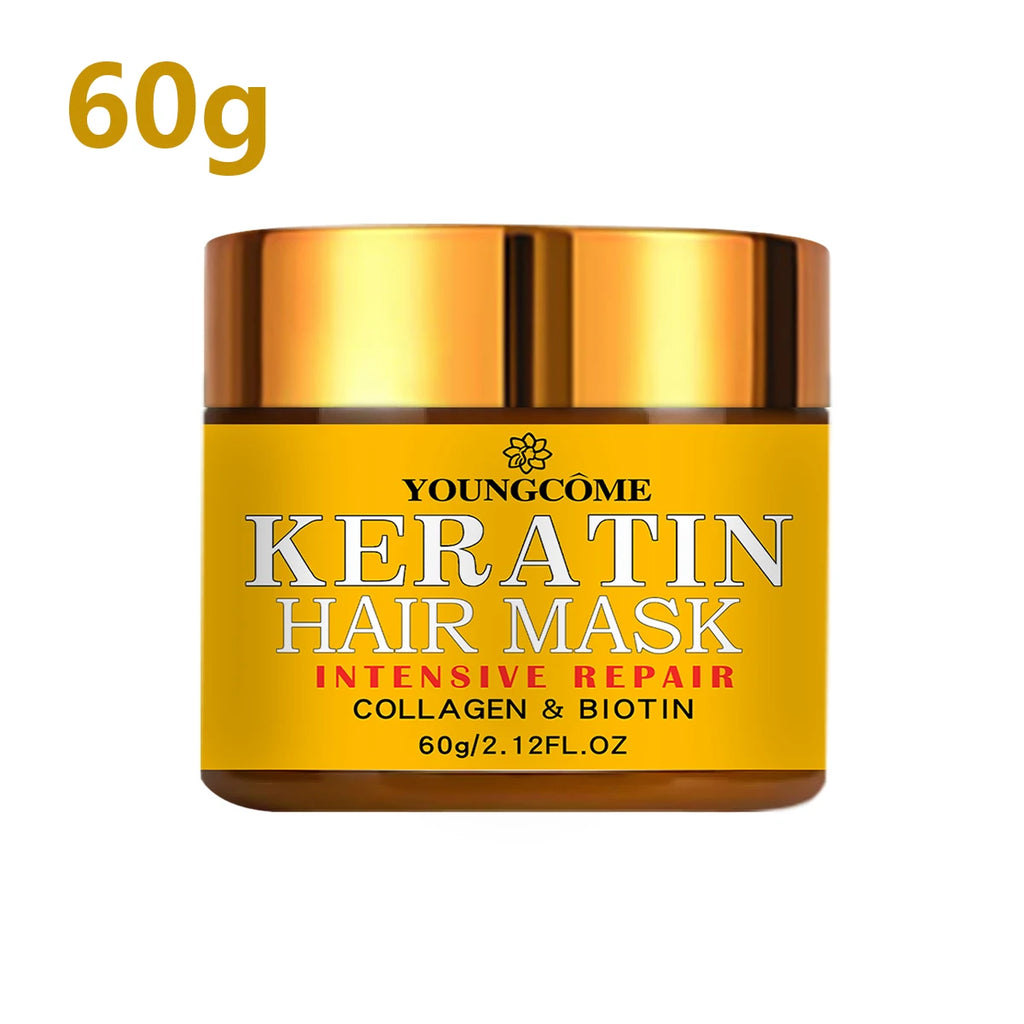 Keratin Hair Mask for Dry & Damaged Hair