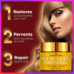 Keratin Hair Mask for Dry & Damaged Hair