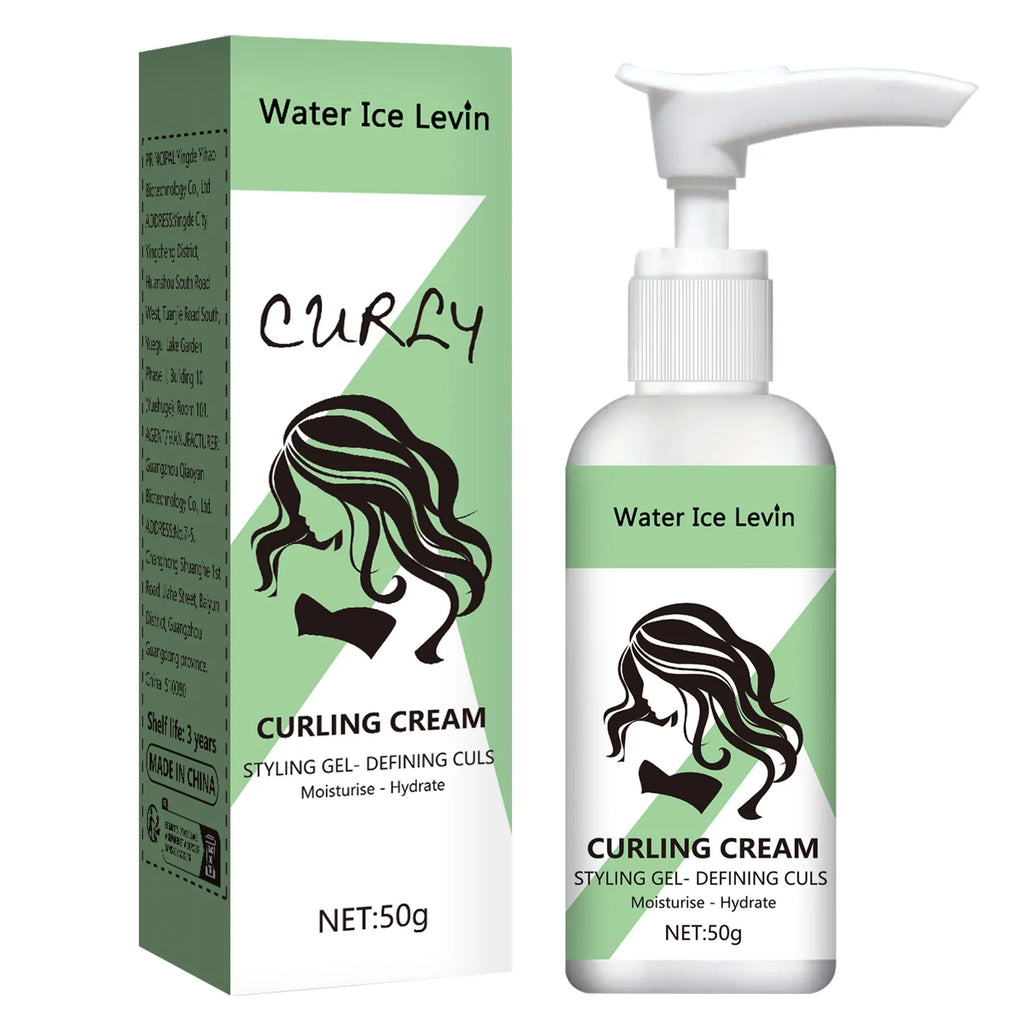 Curly Hair Styling Cream For Moisturizing & Smoothing