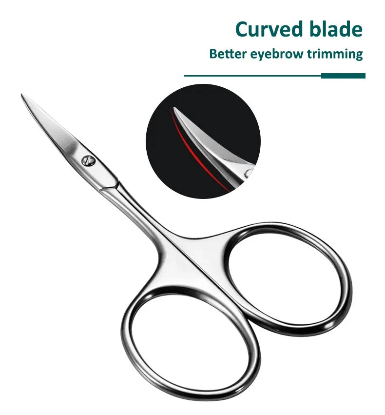 Hair Scissors - Mustache / Beard / Eyebrows / Eyelashes