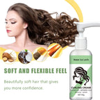 Curly Hair Styling Cream For Moisturizing & Smoothing