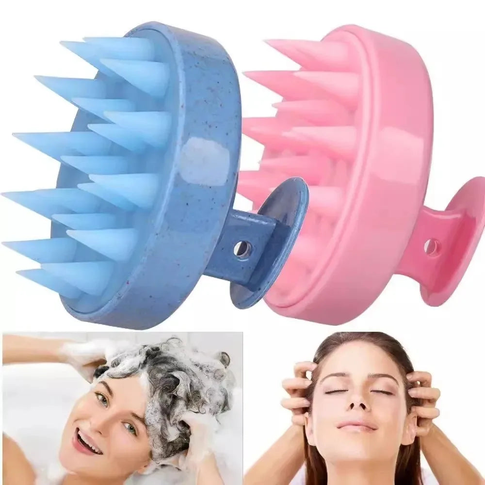 Shampoo Brush Head Scalp Massage l