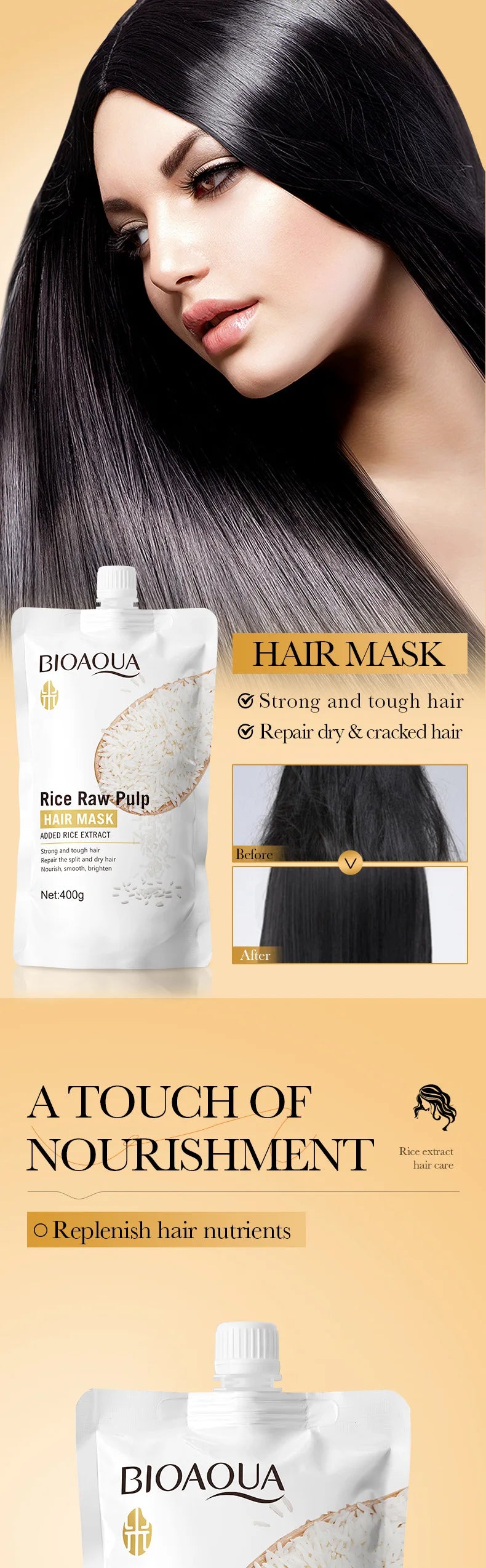 Keratin Hair Mask For Soft Smooth Shiny Hair