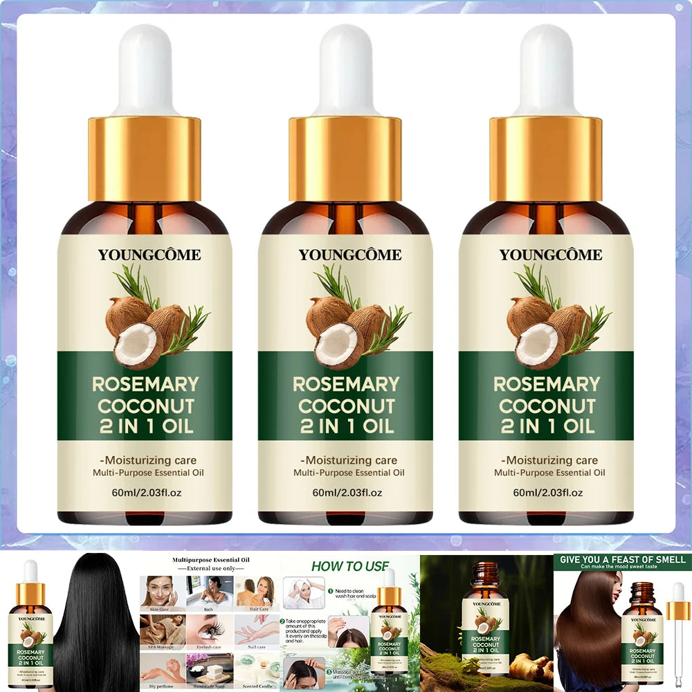Rosemary Oil For Hair Growth & Care