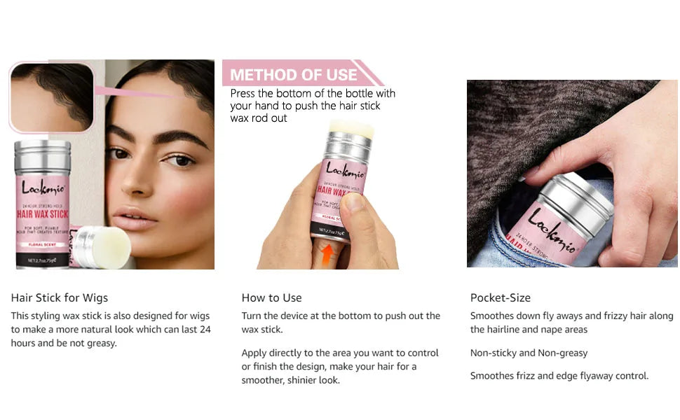 Professional Styling Wax for Women Anti-frizz Pomade