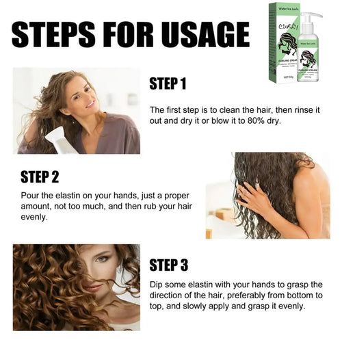Curly Styling Gel Curling Cream