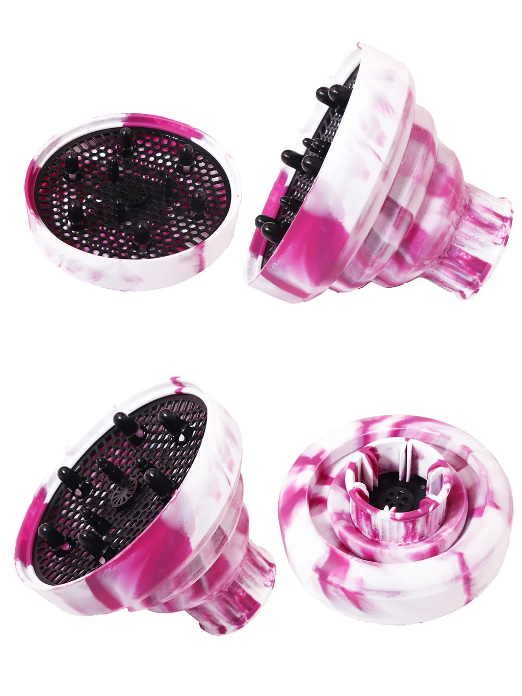 Silicone dryer cap for hair dryer