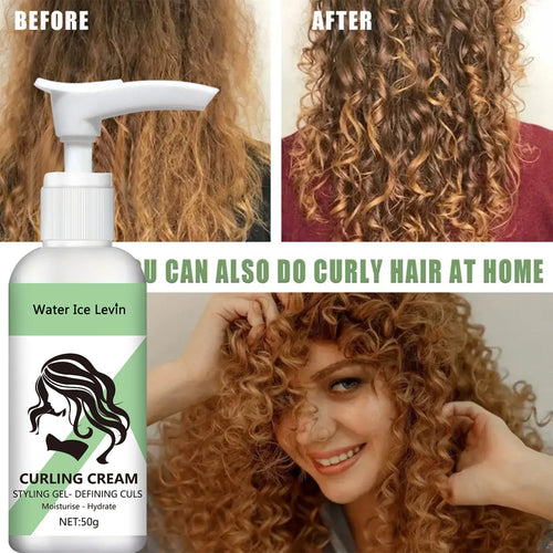 Curly Hair Styling Cream For Moisturizing & Smoothing