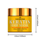 Keratin Hair Mask for Dry & Damaged Hair