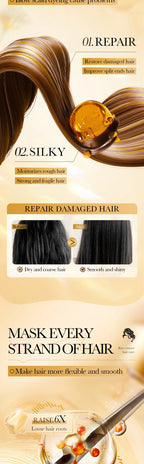 Keratin Hair Mask For Soft Smooth Shiny Hair