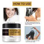 Hair Mask For Anti Hair Loss, Dry Damaged