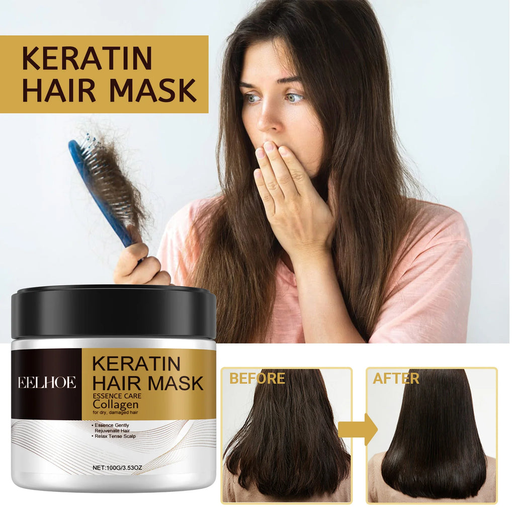 Hair Mask For Anti Hair Loss, Dry Damaged