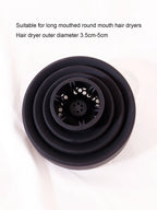 Silicone dryer cap for hair dryer