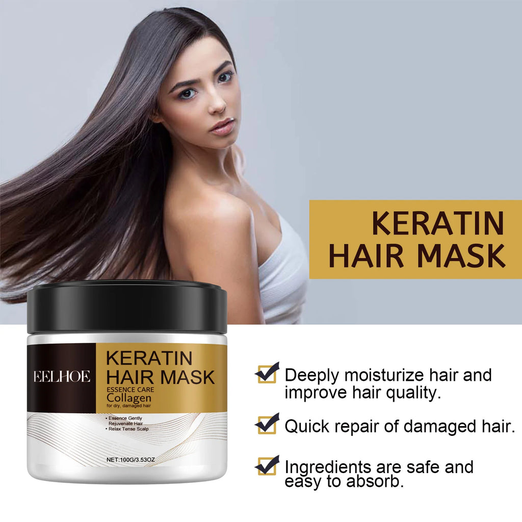 Hair Mask For Anti Hair Loss, Dry Damaged