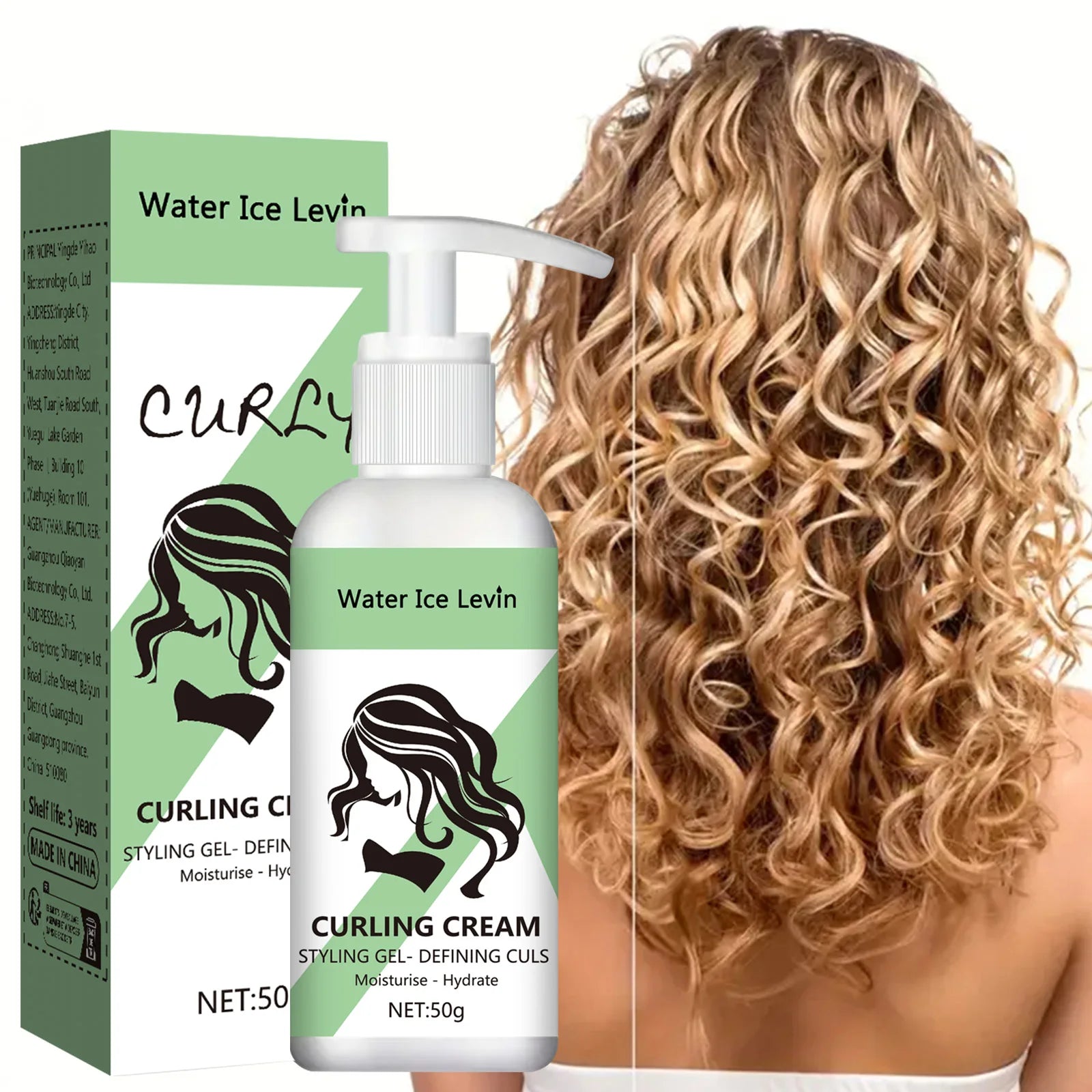 Curly Styling Gel Curling Cream