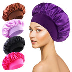Unisex Silk Satin Lined Bonnet Cap