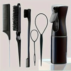 Hair Brush & Hairdressing Set - 6pcs/Set