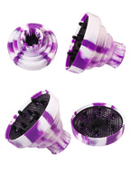 Silicone dryer cap for hair dryer