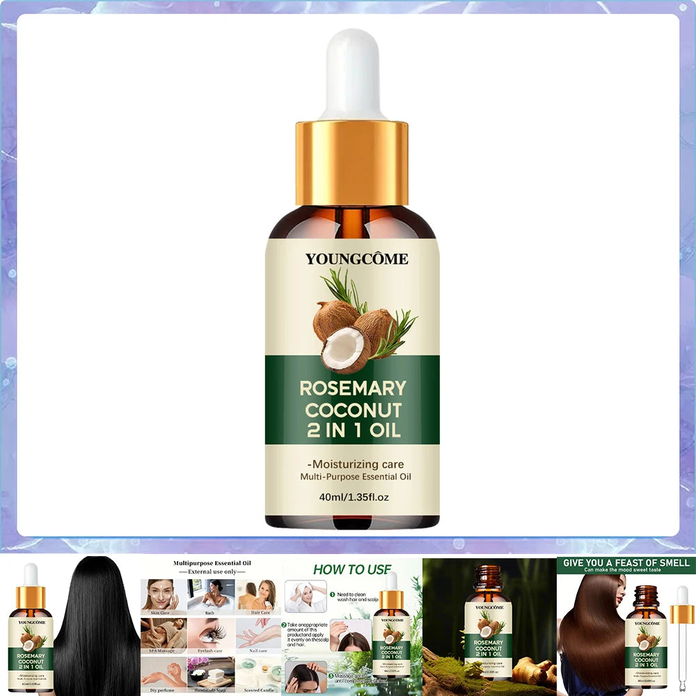 Rosemary Oil For Hair Growth & Care
