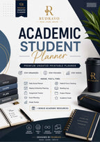 Free 3-Page Student Planner PDF | Semester Dashboard & Weekly Schedule