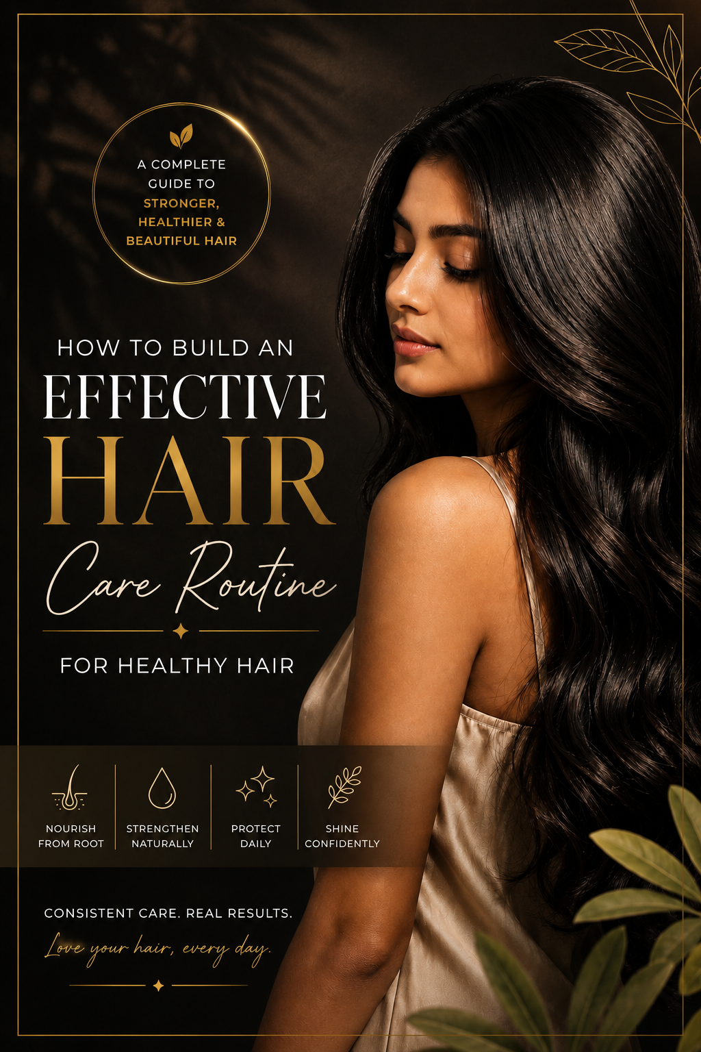 How to Build an Effective Hair Care Routine - RUDRAVO